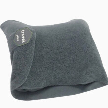 (Dark Grey) New Travel Pillow Neck Support Super Soft Head Rest Car Plane