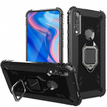 For Honor 9X Carbon Fiber Protective Case - Durable & Stylish Phone Cover