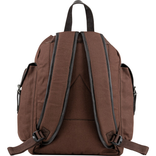 JACK PYKE JACK PYKE Heavy Cotton Canvas Day Pack Bag Brown 2