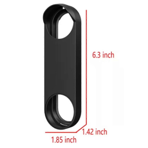 Για Nest Doorbell Ενσύρματο δεύτερο κάλυμμα σιλικόνης Αδιάβ 1