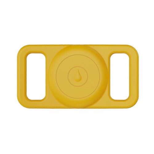 Locator Case for Pet Silicone Locator Loss Prevention Tracker Waterproof Protective Case,Yellow 2