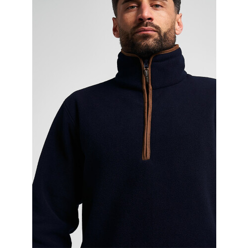 JACK PYKE Jack Pyke Countryman Long Sleeve Thermal Fleece Pullover Navy Blue Large 2