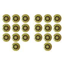 20Pcs Emf Protection Sticker Anti Radiation Cell Phone Sticker for Phones iPad Laptop andAll Electr
