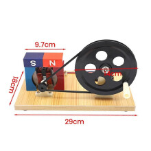 Hand-Cranked AC and DC Generator Middle and Junior High School Physics and Electricity Experimental Equipment J24019