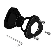 Acrylic Magnetic Holder Case for Protective Cover Car Bike Motorcycle Tracker Locator for Air Tag B