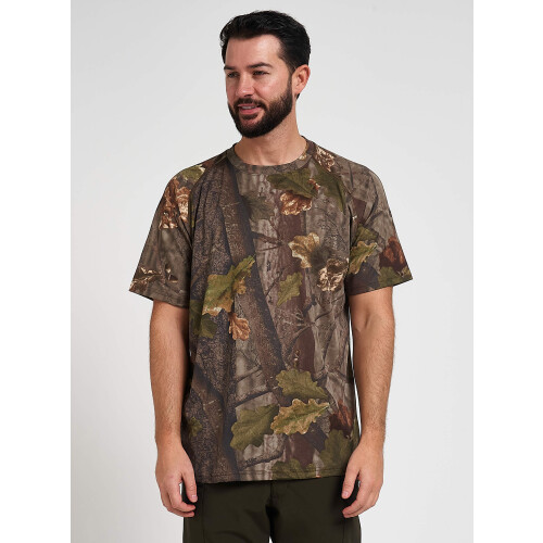 JACK PYKE JACK PYKE Quick Wick Short Sleeve Crew Neck T-Shirt English Oak Evolution Small 2