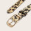Patchworked Leopard Waistband Rivets-Leopard gold buckle 6