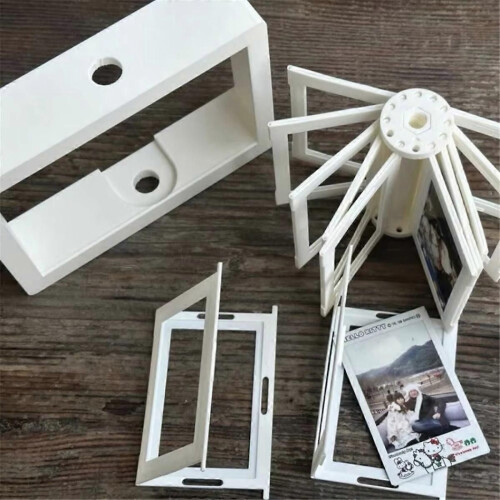 12 Pockets 3D Rotating Photocard Holder Protective Easy to Install 2