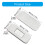Thin Magnetic Door Holder Adhesive Installation Strong-Black 4