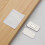 Thin Magnetic Door Holder Adhesive Installation Strong-Black 6