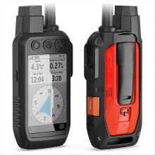 Silicone Protective Case for Garmin Alpha 200i GPS System Accessories Screen Protector