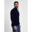 JACK PYKE Jack Pyke Ashcombe 100% Lambswool Zip Knit Jumper Pullover Navy Blue XX-Large 6