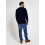 JACK PYKE JACK PYKE Ashcombe 100% Lambswool V-Neck Jumper Pullover Navy Large 3
