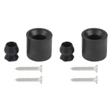 Kit de soporte para puerta de remolque, compatible con descompensación, a prueba de impactos, protector,