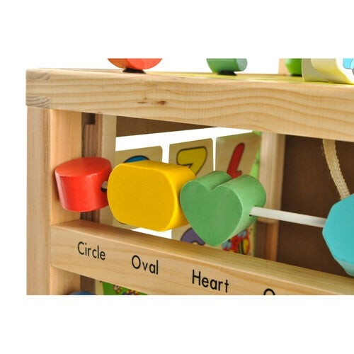 Spingitore in legno - Cubo educativo 22606 1