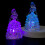 Christmas nightlight acrylic princess decorative 1 piece 3
