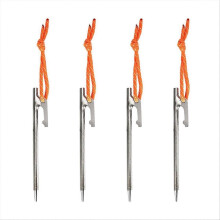 Titanium Alloy Tent Pegs Camping Tent Nail 30cm