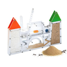 Ant Farm Kit for Kids and Adults, Sand Ant Colony Terrarium with Transparent Panels for Easy Observation