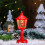 Santa Table Lamp Christmas Decoration USB Powered 2