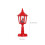 Santa Table Lamp Christmas Decoration USB Powered 3