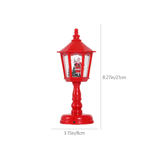 Santa Table Lamp Christmas Decoration USB Powered 2
