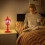 Santa Table Lamp Christmas Decoration USB Powered 5