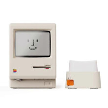For Maclock Retro Clock Creativity Alarm Clock Student Specific Wake Up Artifact Desktop Decor PC K