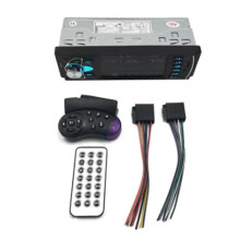 Radio de coche de 4,1 pulgadas, 1 DIN, con pantalla táctil, autorradio, estéreo de coche, radio FM,