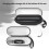 Hard Carrying Case for Pill Bluetooth Speaker,Shockproof Protective Travel Case with Mesh Pocket 4