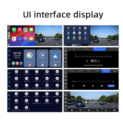 Car 8.1 Inch Bluetooth Screen GPS Navigation Display 1