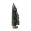 Flocked Beaded Mini Christmas Tree Desktop Decoration 1
