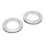 100-pack silverfärgade gardinöljetter 43 mm innerdiameter 4