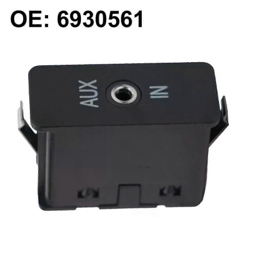 AUX Audio Interface Adapter for 1 3 5 6 7 X3 X5 Series E60 E61 E81 E87 E90 6930561 Aux Input Plug Socket 2