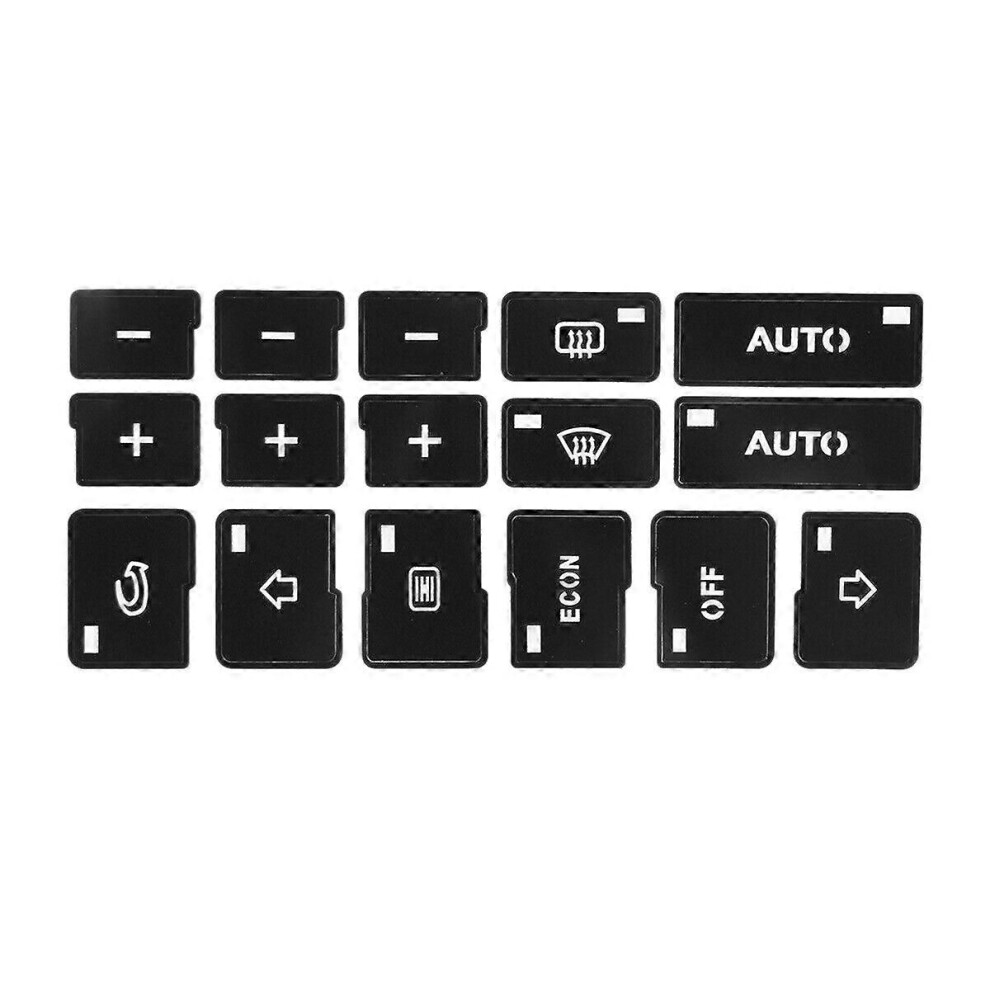 For A4, B6, B7 2000-2004 Climate Control Button Repair Sticker 9319739687019