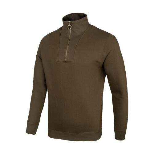 JACK PYKE Jack Pyke Men’s Half Zip Sweatshirt Dark Olive Medium 1