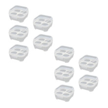 Outdoor Shockproof Egg Box Storage Box Portable Camping Shatterproof Egg Tray Household Plastic Protective Box
