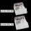 For Clear Box for Shell Transparent Case Replacement Shell for Video Game Console DOL-001/DOL-101 3