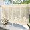 Broderad gardinkappa i polyesterspets 1