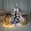 Christmas Mini Artificial Tree Snow Flocked 12 Inch 5
