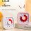 Silent Visual Timer 60-Minute Stopwatch Alarm Clock Countdown Timer with Stand Visualization Kitche 4