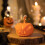 Halloween Græskar Aromaterapi Lys med Spøgelsestænder 1