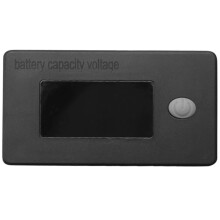 Monitor della capacità della batteria, misuratore di batteria 10-100 V, tensione percentuale 12 V 24