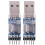 2X PL2303 USB UART Πλακέτα (Mini) -2303HX -2303 Διατίθενται μονάδες/οδηγοί USB TO TTL για Windows 9 1