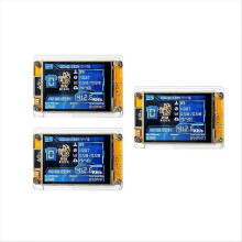 3 Stück Bitcoin NerdMiner V2 NMMiner Hashrate 411KH/S ESP32 2,8 Zoll Display Crypto Solo Lottery ESP32-2432S028R