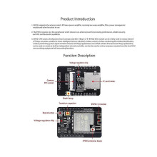 ESP32-CAM ontwikkelingsbord + OV2640 cameramodule set 520KB + 4M PSRAM 32Mbit WIFI + Bluetooth Ultra