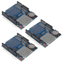 3PCS Data Logger Module Logging Shield Data Recorder DS1307 Shield for Arduino UNO with SD Card