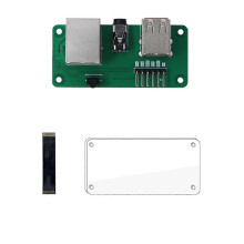 Compatible con la placa de expansión WalnutPi ZeroW, puerto Ethernet de 100M y 2 puertos USB 2.0.