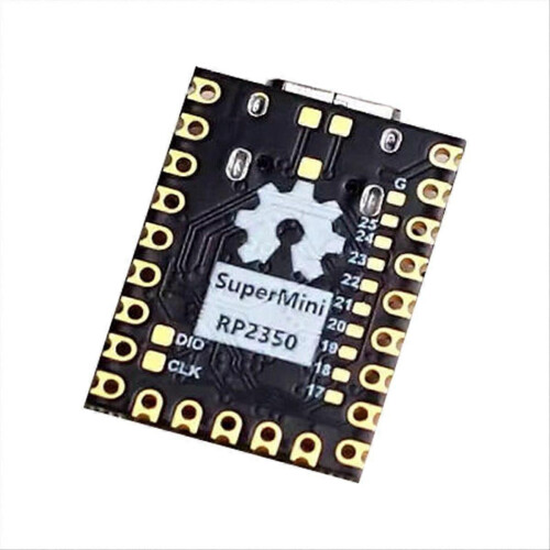 Πλακέτα RP2350 Zero Development για Super Mini Pico2 RP2350 Διπύρηνος 150MHz 520KB USB Type-C 2