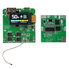 100-W-Schnelllade-Powerbank-Motherboard mit TFT-Farbdisplay für ternäre Lithium-Batterien (PD-QC-Schnelllademodul)