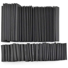 127-Piece Heat Shrink Tubing Set, Shrink Ratio 2:1, Electrical Consumables.